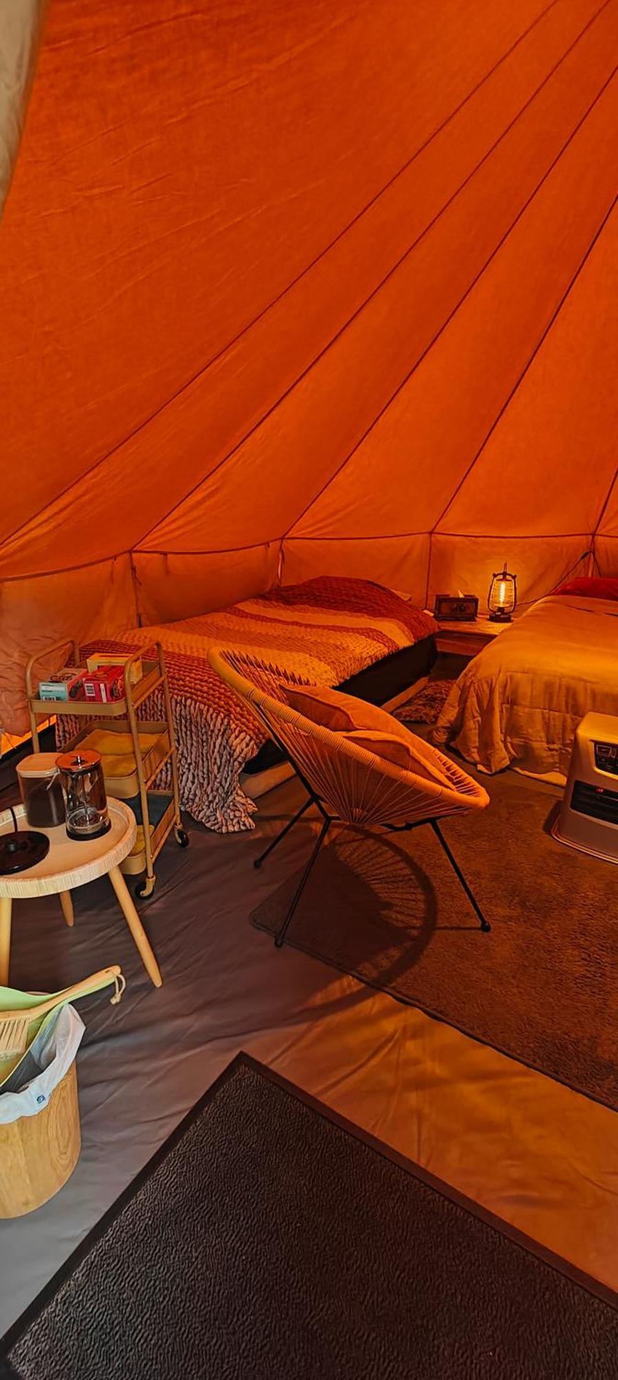Hotel Au Pied Du Trieu, The Glamping Experience Labroye Exteriér fotografie