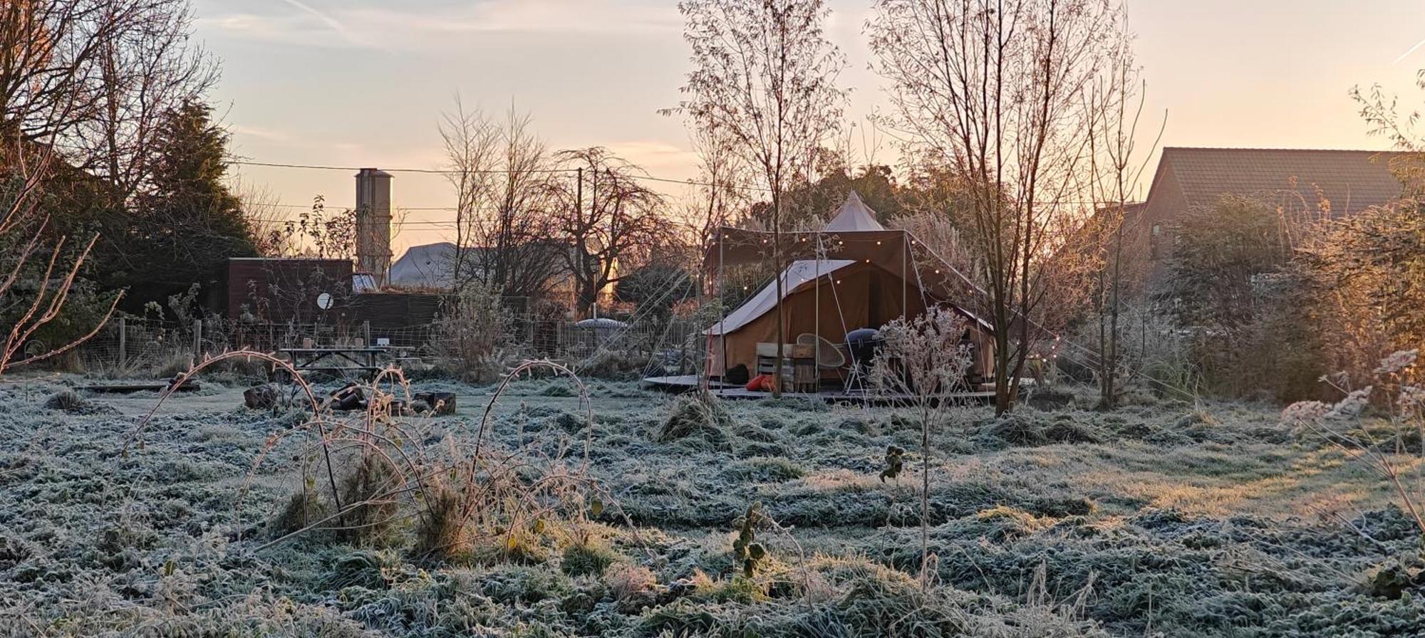 Hotel Au Pied Du Trieu, The Glamping Experience Labroye Exteriér fotografie